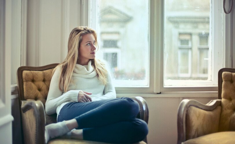image of a mirror reflecting a different, brighter version of the person1